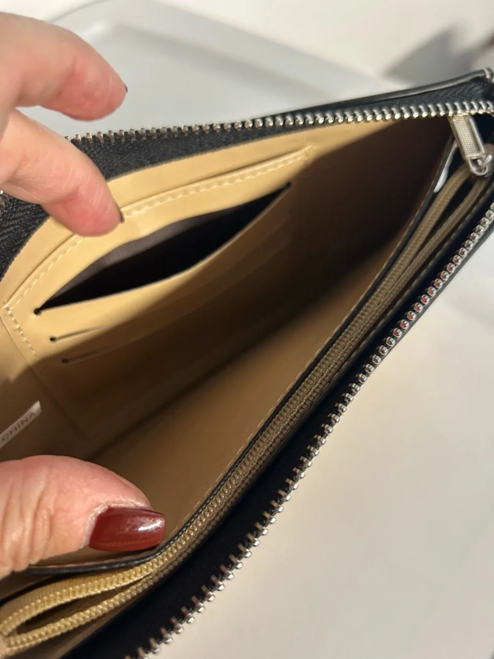 NWOT Yellow Wristlet Clutch